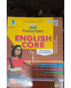 Evergreen Practice Paper in English Core- 12 CBSE Board